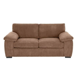 Alternative view of Amalfi Jumbo Cord Coffee Sofa 3+2 Fabric Sofa in Coffee